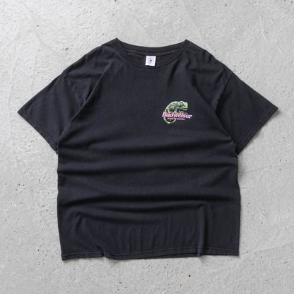 Vintage 1998 Budweiser Lizard Wrestling Association Tee - XL
