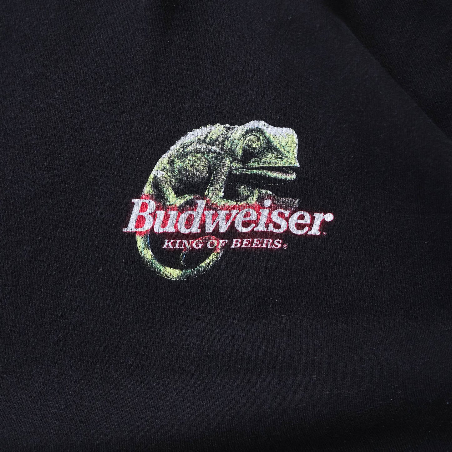 Vintage 1998 Budweiser Lizard Wrestling Association Tee - XL
