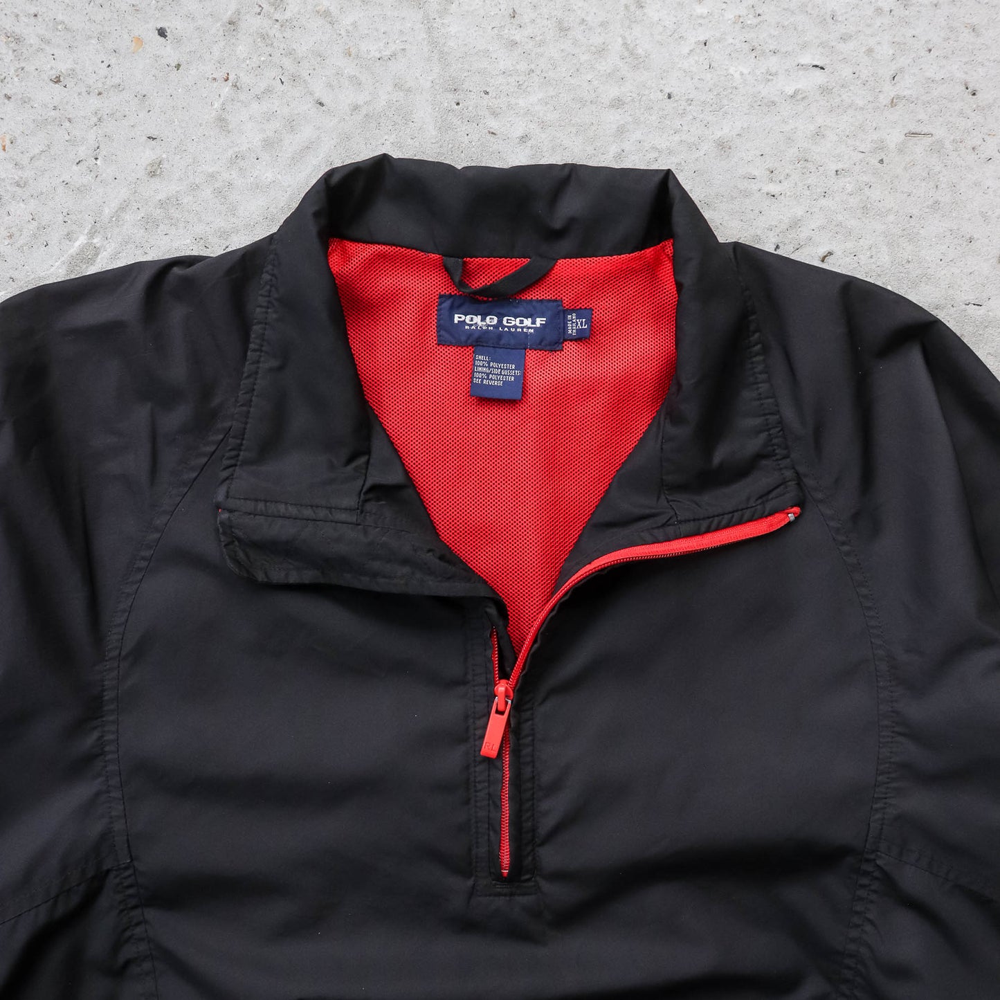 Polo Golf Ralph Lauren 1/4 Zip Windbreaker Jacket - 2000s (XL)