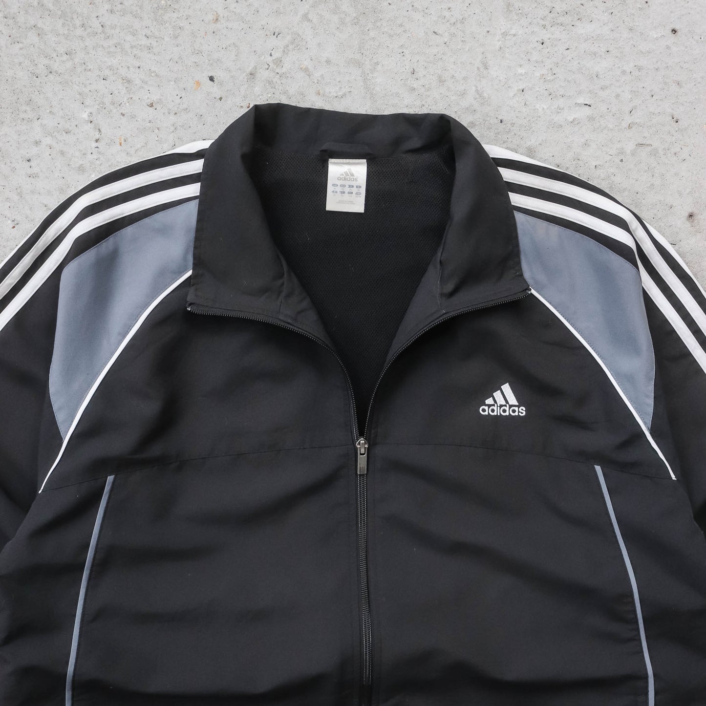 Adidas 3-Stripe Panelled Track Jacket - 2000s (XL)