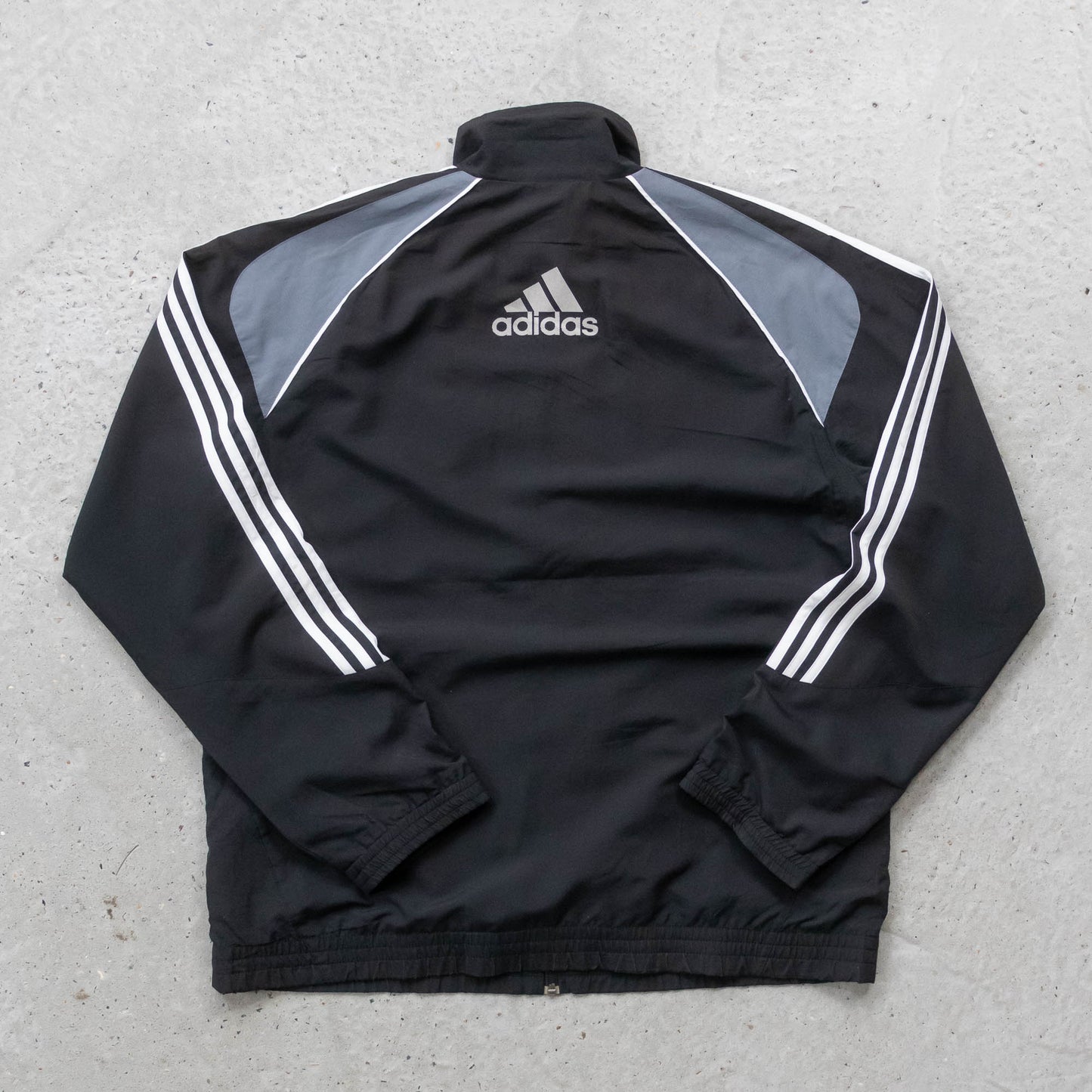 Adidas 3-Stripe Panelled Track Jacket - 2000s (XL)