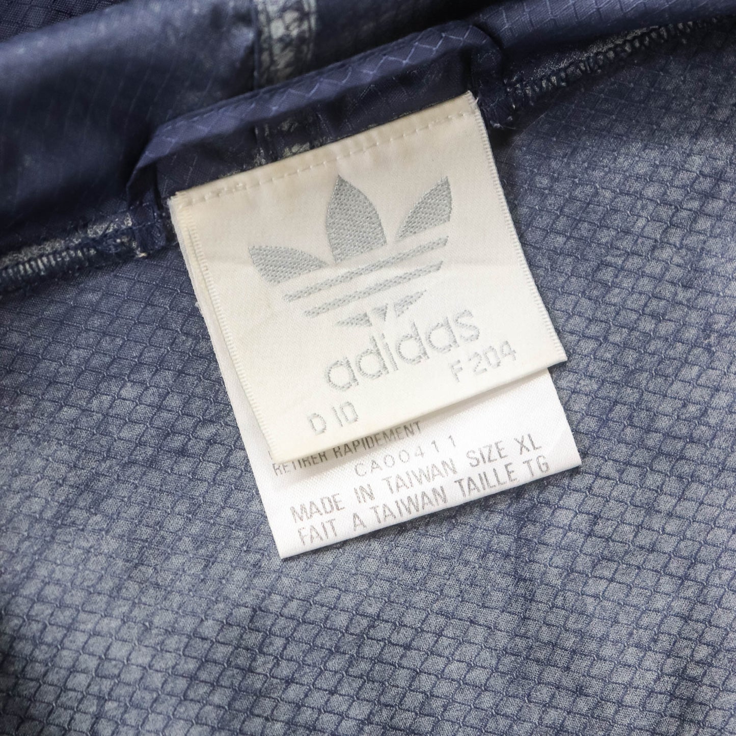 Adidas Trefoil Hooded Windbreaker Jacket - 90s (XL)