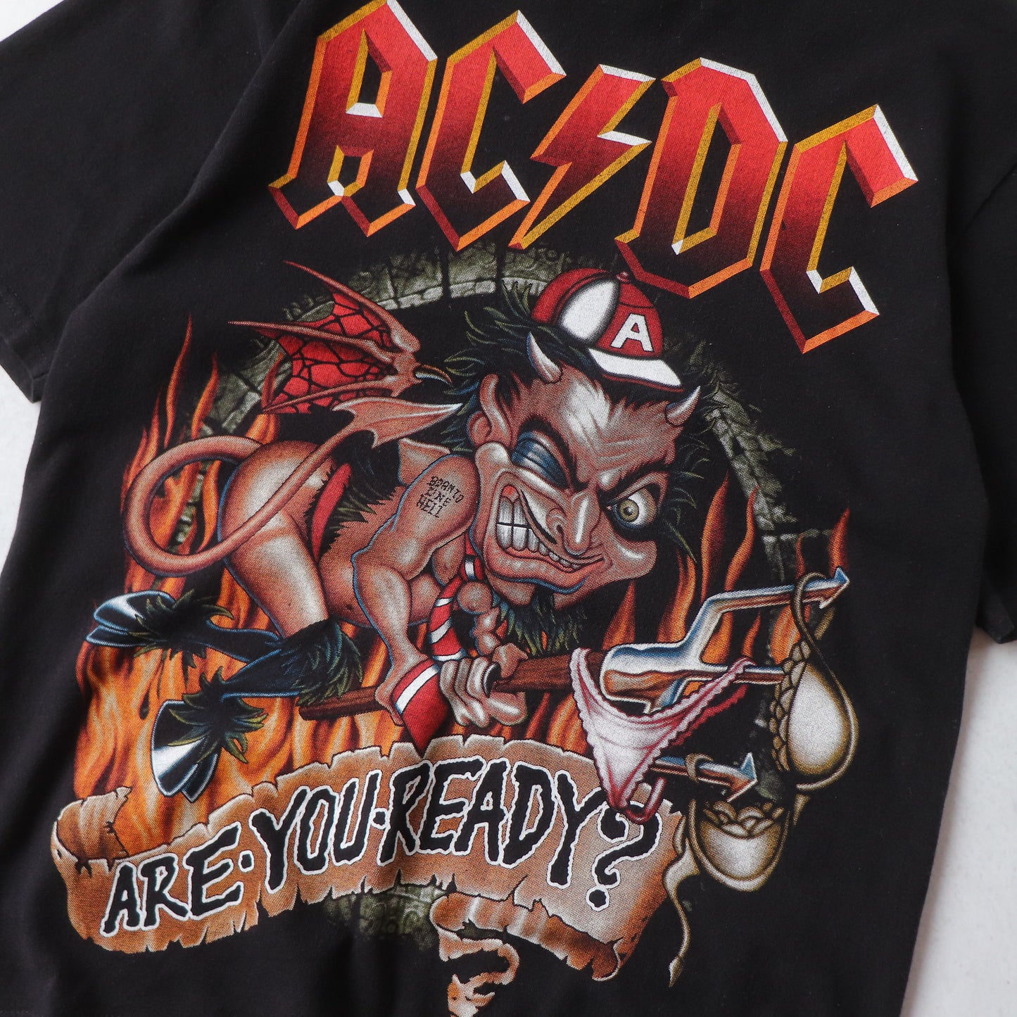 Vintage 2000s AC/DC Are You Ready? Tee - S