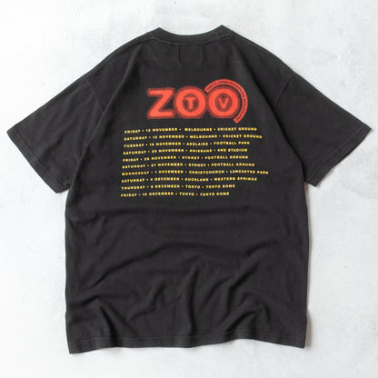 Vintage 1993 U2 Zooropa Zoo TV Tour Tee - L