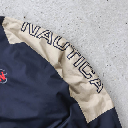 Nautica Competition Reversible Fleece Jacket - 90s (XXL)