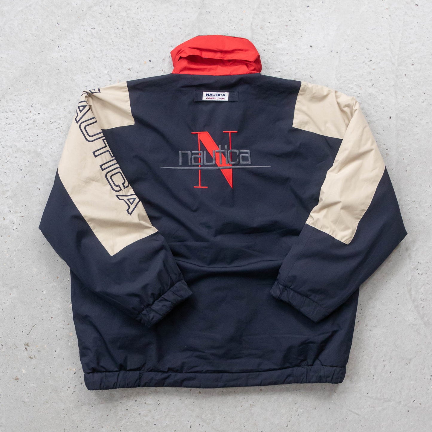 Nautica Competition Reversible Fleece Jacket - 90s (XXL)
