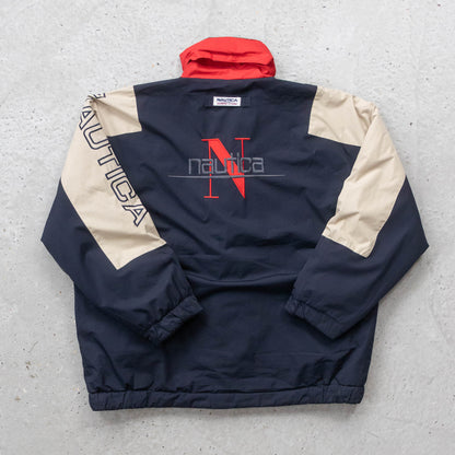 Nautica Competition Reversible Fleece Jacket - 90s (XXL)