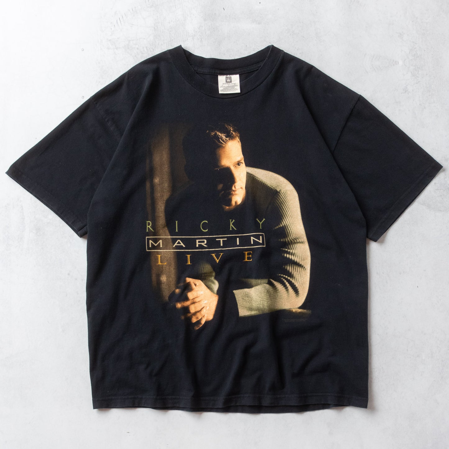 Vintage 2000 Ricky Martin Livin La Vida Loca Tour Tee - XL