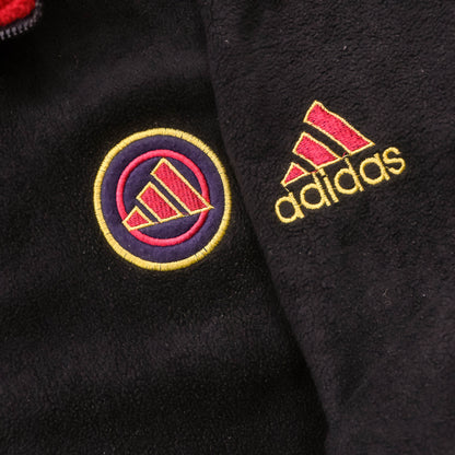 Adidas Embroidered Zip-Up Fleece Jacket - 90s (XL)