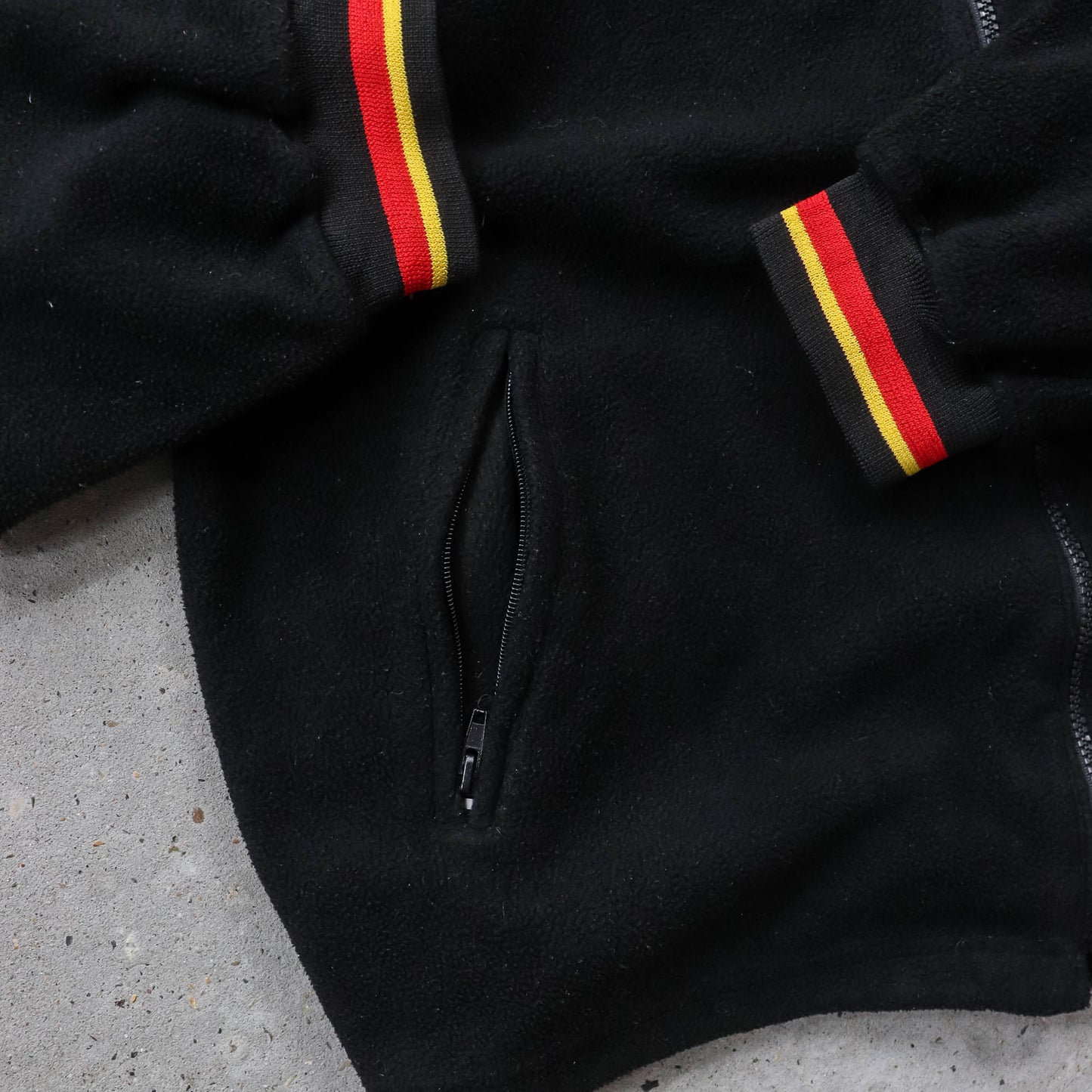 Adidas Embroidered Zip-Up Fleece Jacket - 90s (XL)