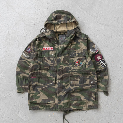 Vintage 2000s Superdry Rookie Military Parka Jacket - S