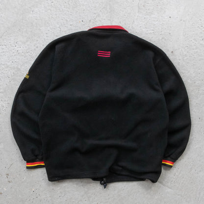 Adidas Embroidered Zip-Up Fleece Jacket - 90s (XL)