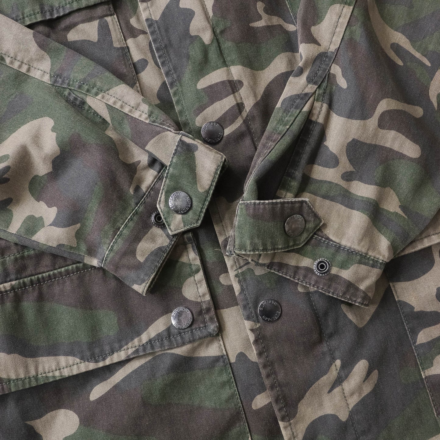 Vintage 2000s Superdry Rookie Military Parka Jacket - S