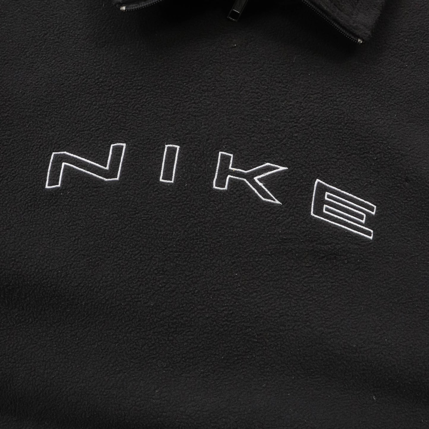 Nike Spellout Embroidered Fleece Pullover - 90s (L)