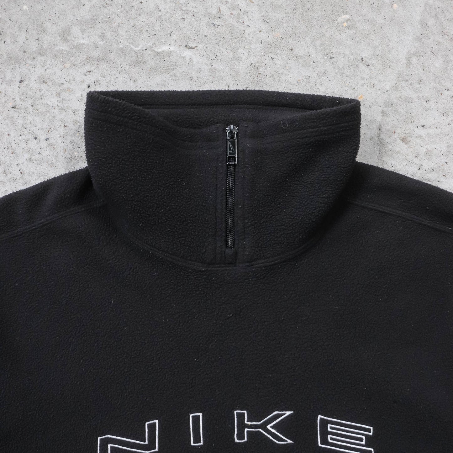 Nike Spellout Embroidered Fleece Pullover - 90s (L)
