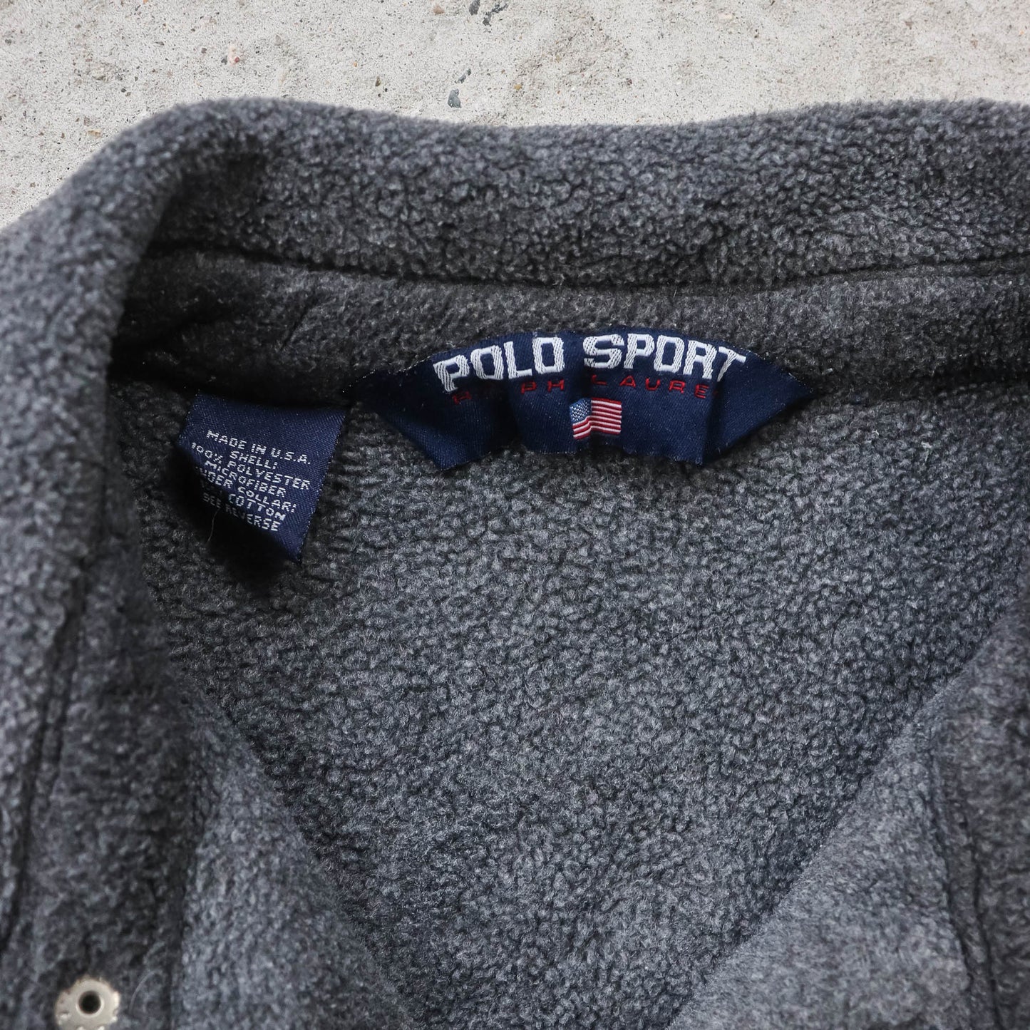 Polo Sport Ralph Lauren Fleece Harrington Jacket - 90s (L)
