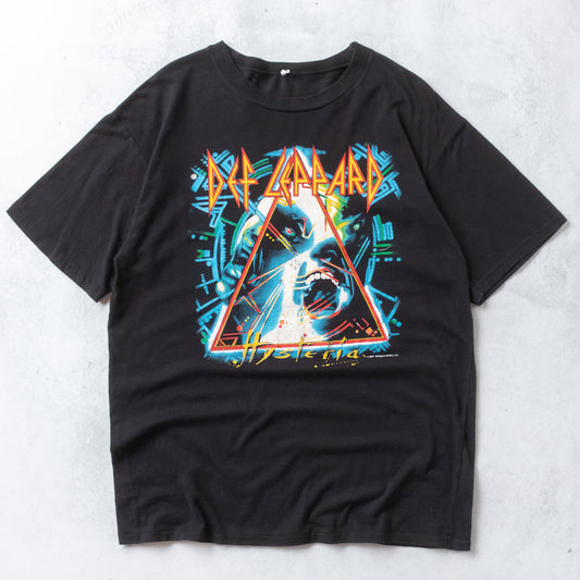 Vintage 1987 Def Leppard Hysteria Tee - L
