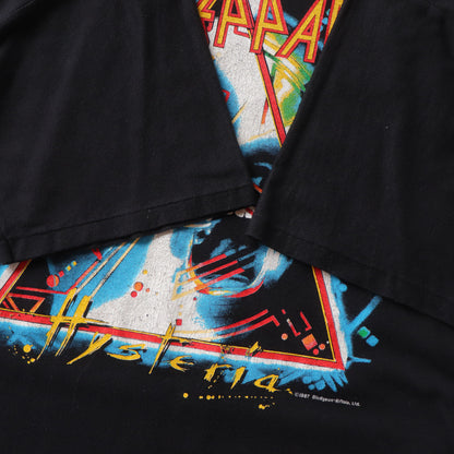 Vintage 1987 Def Leppard Hysteria Tee - L
