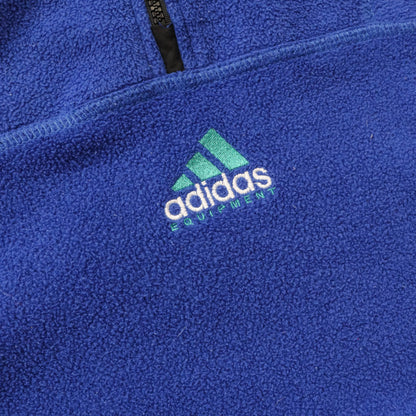Adidas Equipment 1/4 Zip Fleece Pullover - 90s (L)