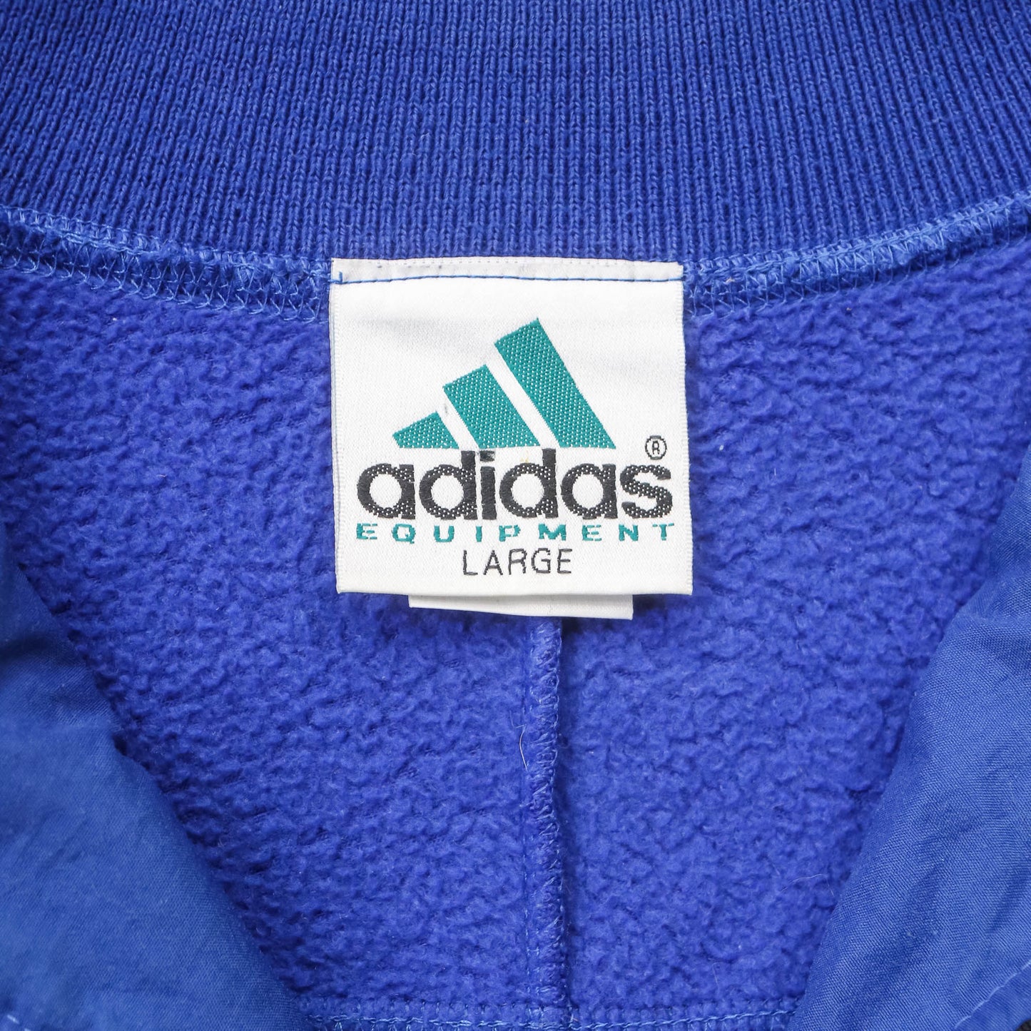 Adidas Equipment 1/4 Zip Fleece Pullover - 90s (L)