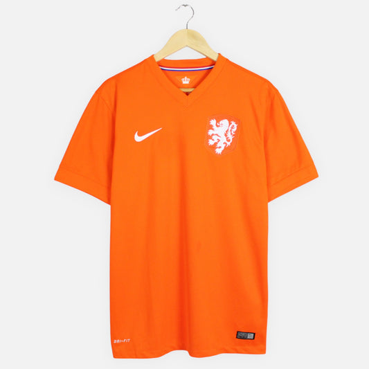 Netherlands 2014 World Cup Home Nike Jersey - M