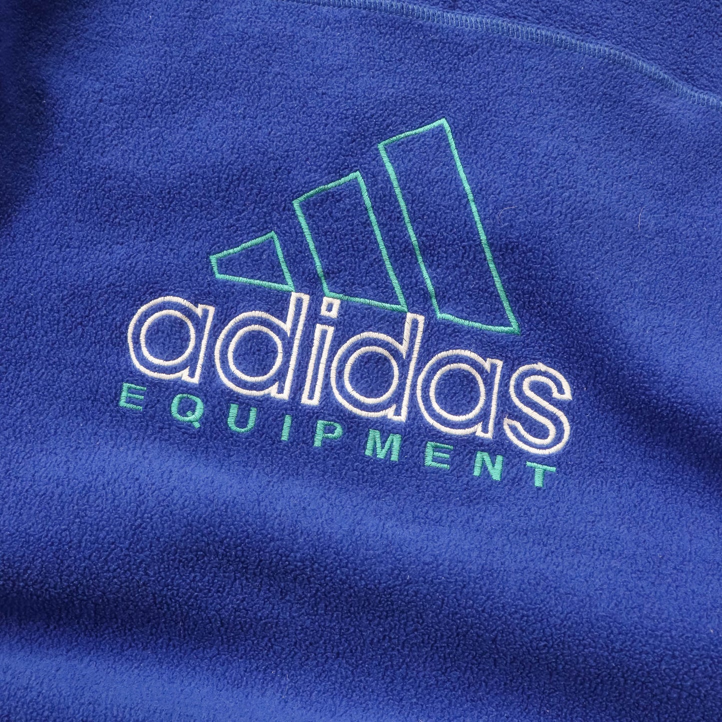 Adidas Equipment 1/4 Zip Fleece Pullover - 90s (L)