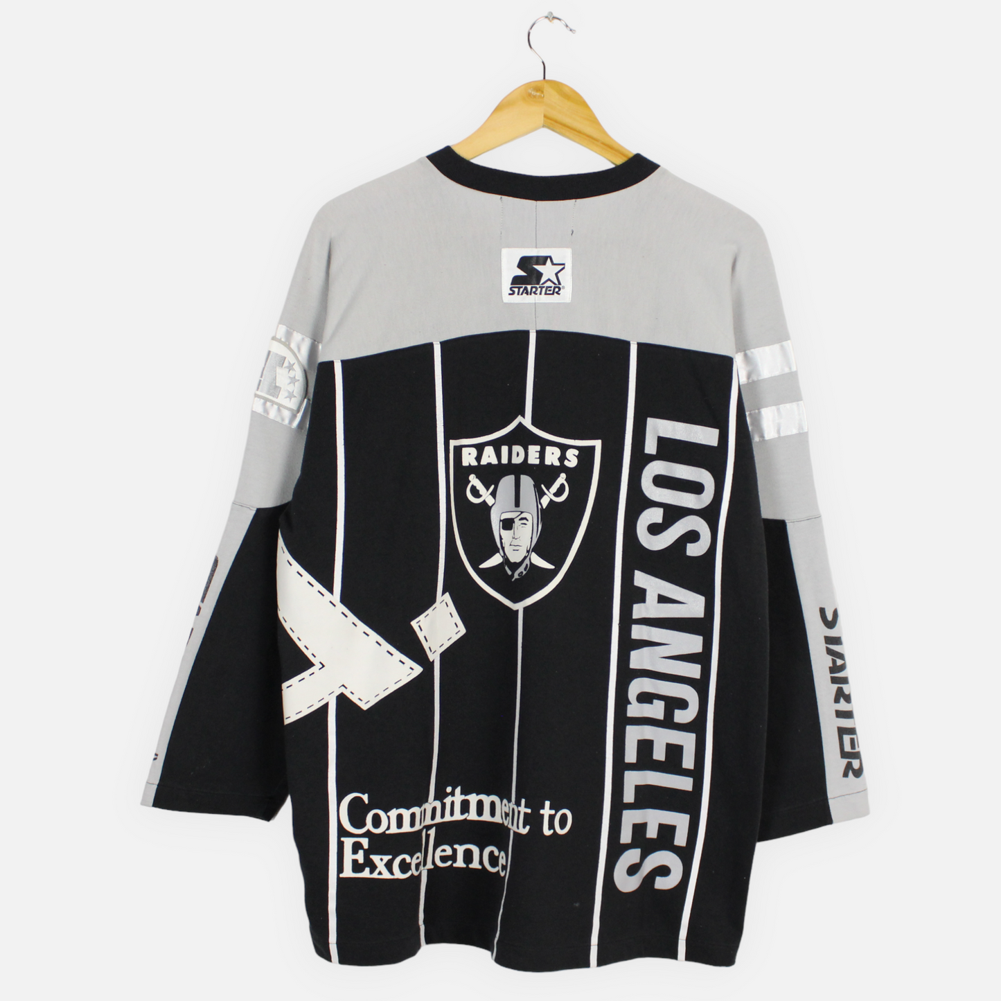 Vintage 80s Los Angeles Raiders NFL Sweatshirt - M