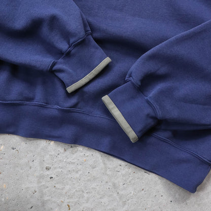 Nike Swoosh Embroidered 1/4 Zip Sweatshirt - 90s (L)