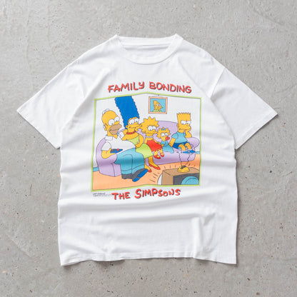 Vintage 1989 The Simpsons Family Bonding Tee - XL