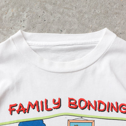 Vintage 1989 The Simpsons Family Bonding Tee - XL
