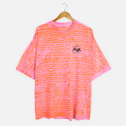 Vintage 90's Quiksilver AOP Tee - L