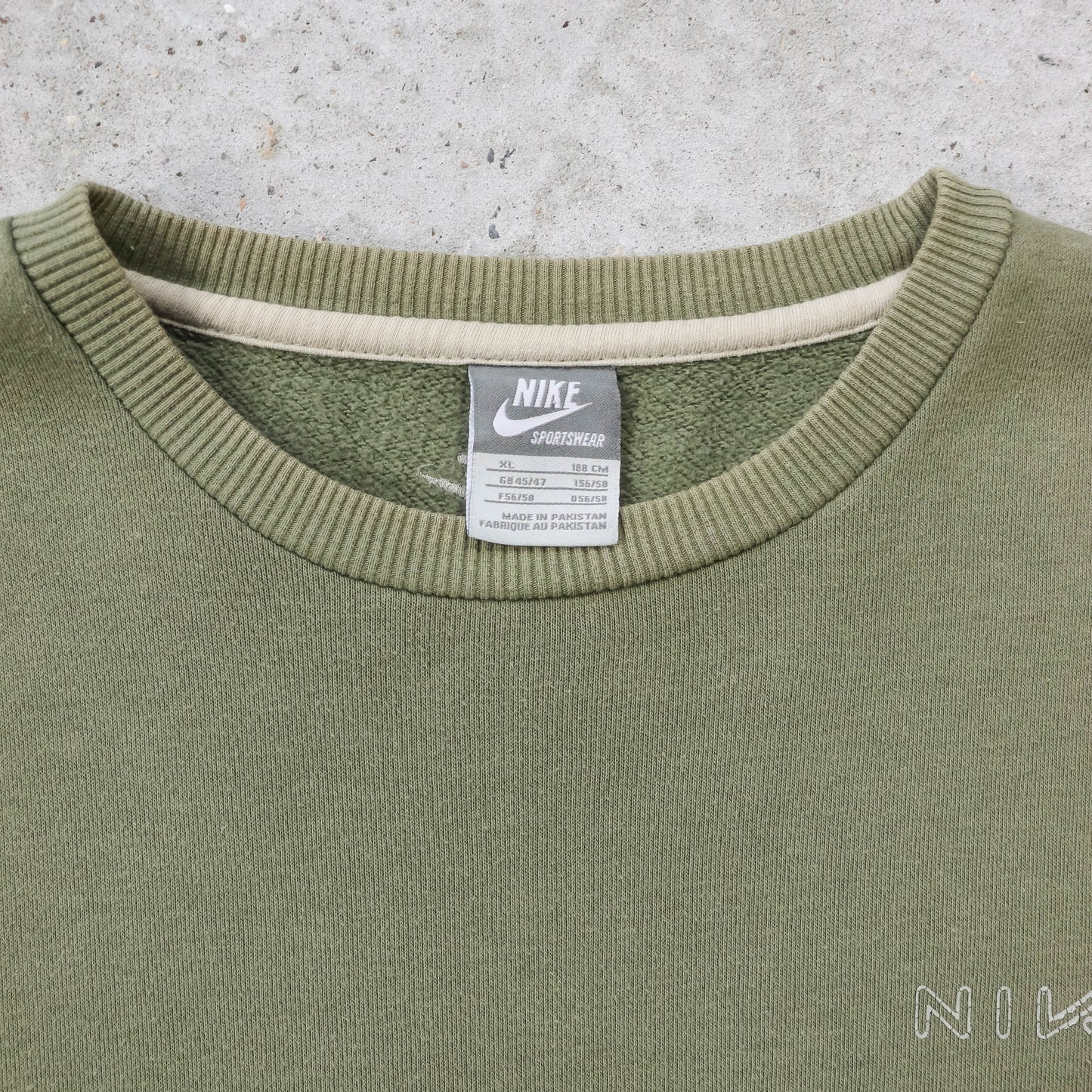 Nike Two-Tone Spellout Sweatshirt - 2000s (XL)