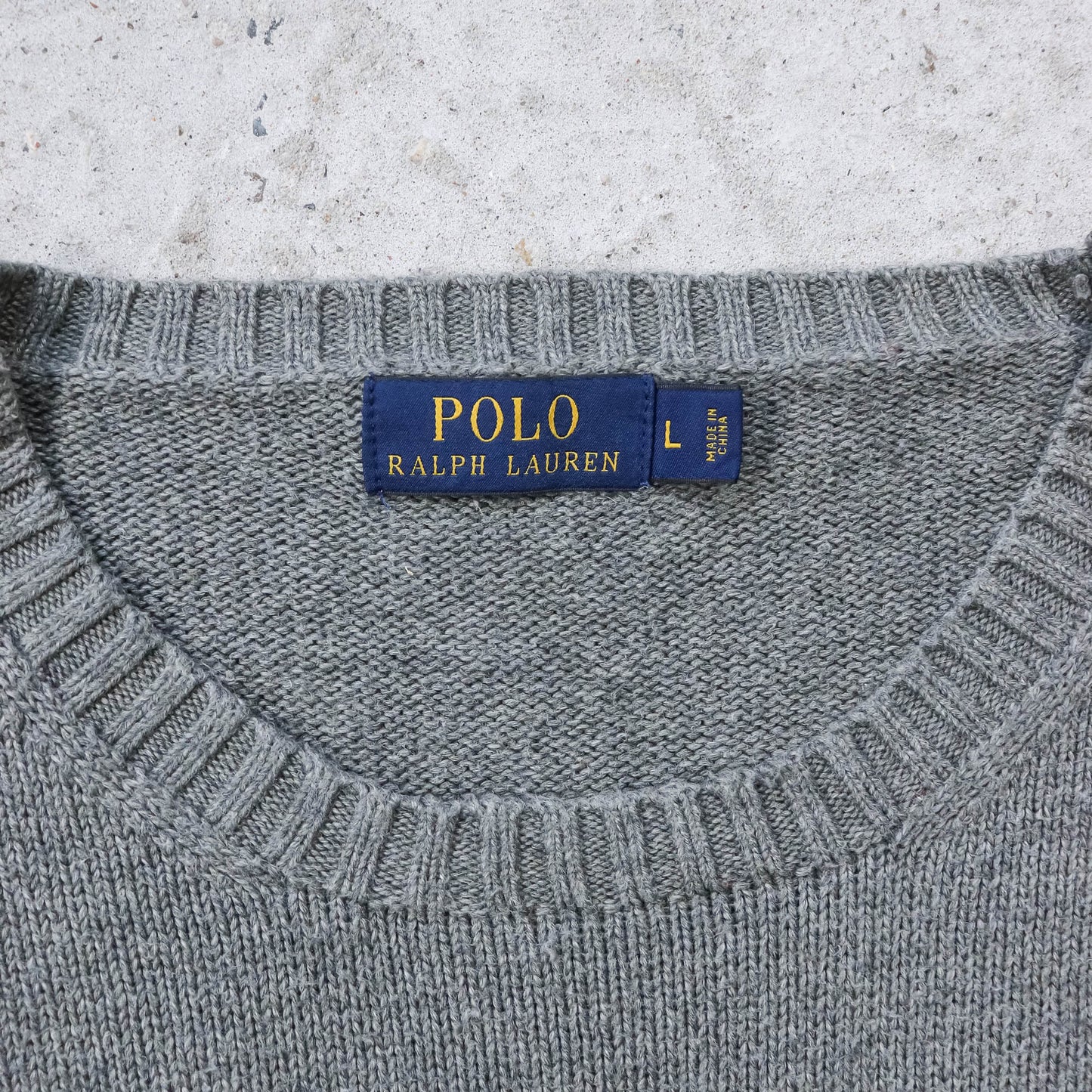Polo Ralph Lauren Heavy Knit Sweater - 2000s (L)