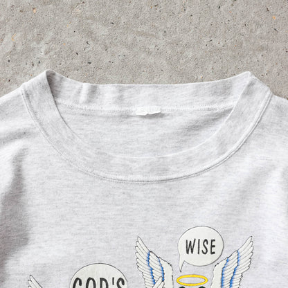 Vintage 90s God's Wiser Budweiser Parody Tee - L