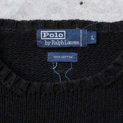 Polo Ralph Lauren Heavy Knit Sweater - 90s (L)
