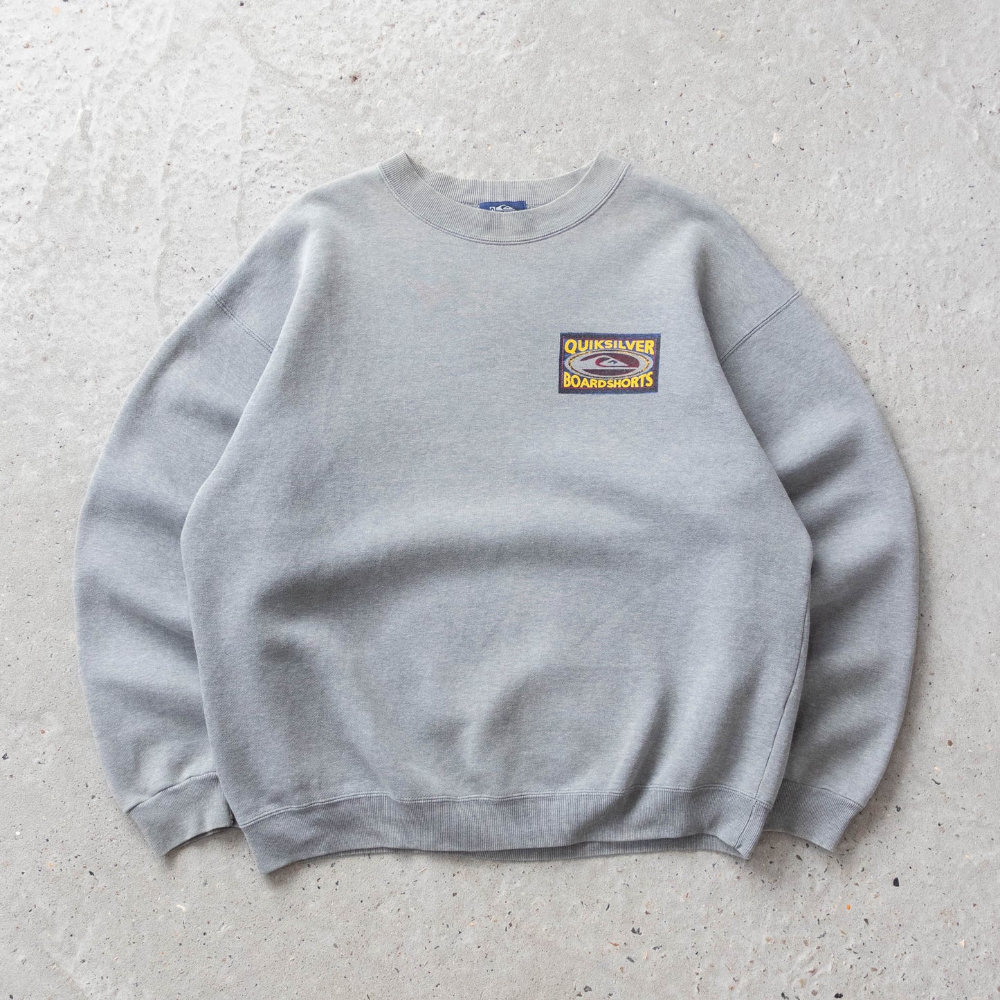 Vintage 90s Quiksilver Boardshorts Sweatshirt - M