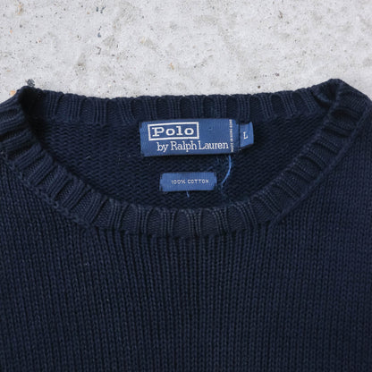 Polo Ralph Lauren Heavy Knit Sweater - 90s (L)