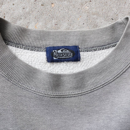 Vintage 90s Quiksilver Boardshorts Sweatshirt - M