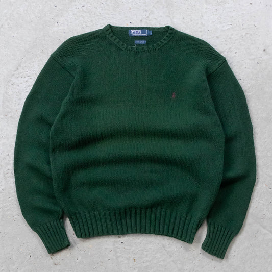 Polo Ralph Lauren Heavy Knit Sweater - 90s (L)