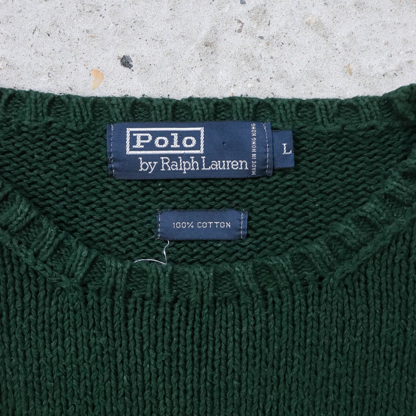 Polo Ralph Lauren Heavy Knit Sweater - 90s (L)
