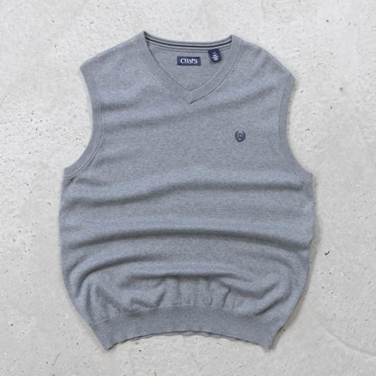 Chaps Ralph Lauren Knit Sweater Vest - 2000s (L)