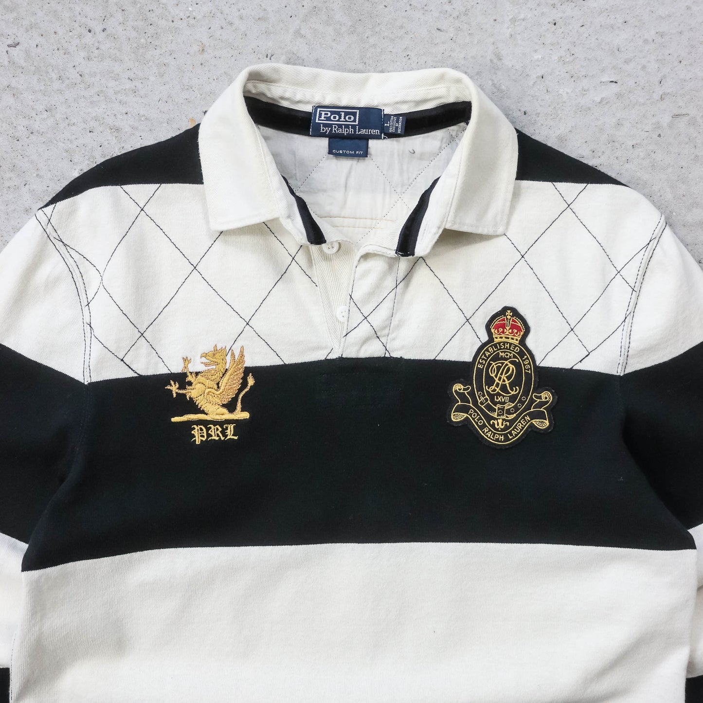 Polo Ralph Lauren PRLC Rugby Shirt - 2000s (L)