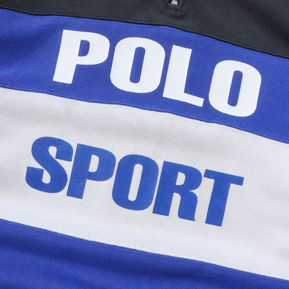 Polo Sport Spellout 1/4 Zip Sweatshirt - 90s (M)
