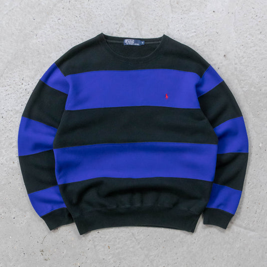 Polo Ralph Lauren Striped Sweatshirt - 90s (S)