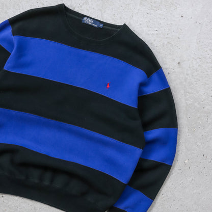 Polo Ralph Lauren Striped Sweatshirt - 90s (S)