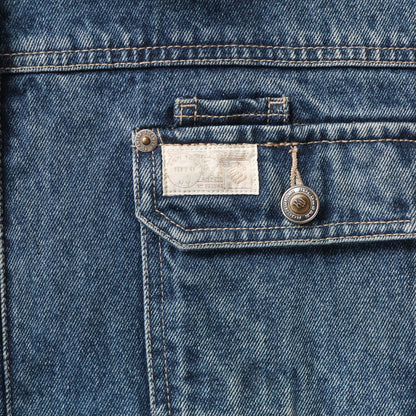 Vintage 90s Rocawear Embroidered Denim Jacket - XL