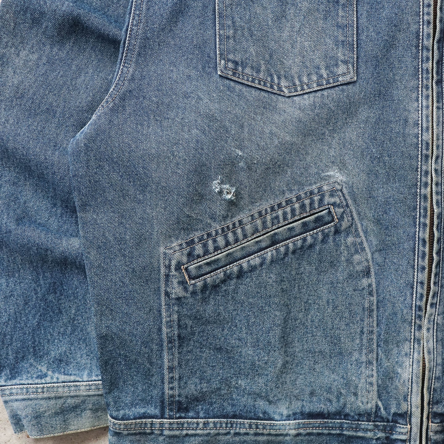 Vintage 90s Rocawear Embroidered Denim Jacket - XL