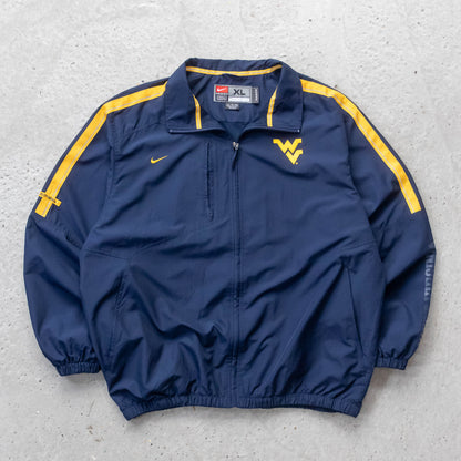 Nike West Virginia Mountaineers NCAA Windbreaker Jacket - 2000s (XL)