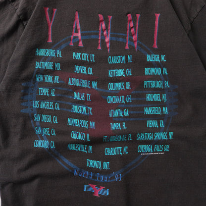 Vintage 1993 Yanni World Tour Tee - L