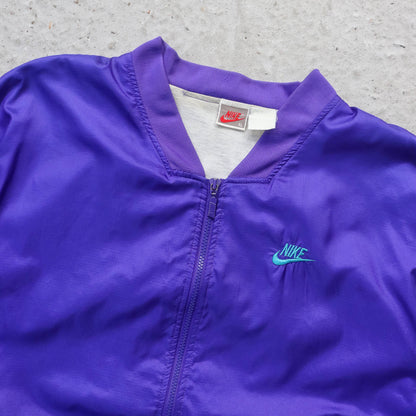 Nike Spellout Embroidered Bomber Jacket - 90s (XL)